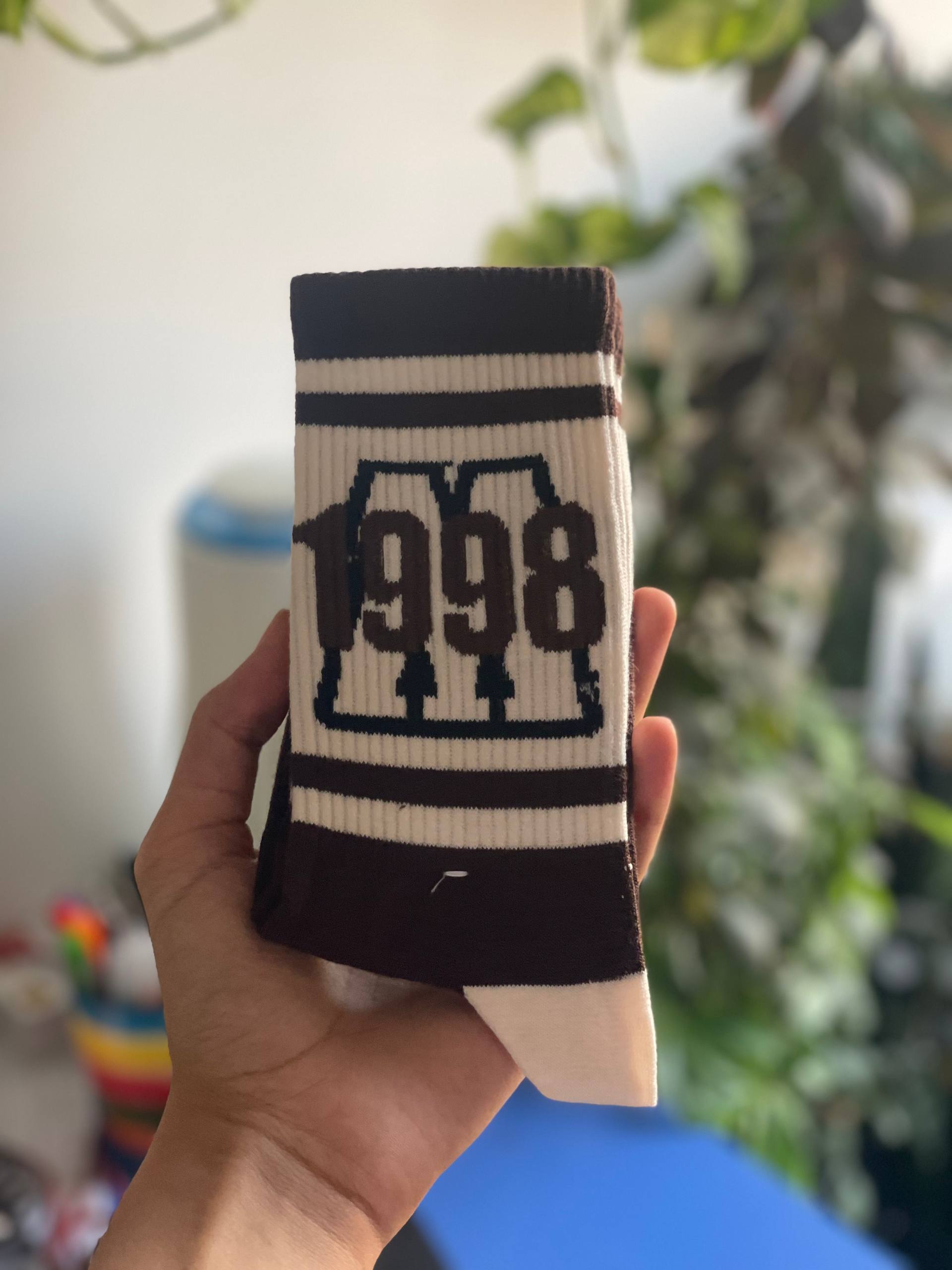 جوراب طرح پاییزی